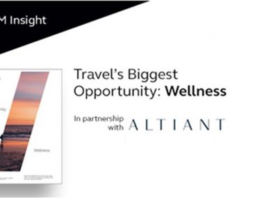 Wellness – Travel’s biggest opportunity