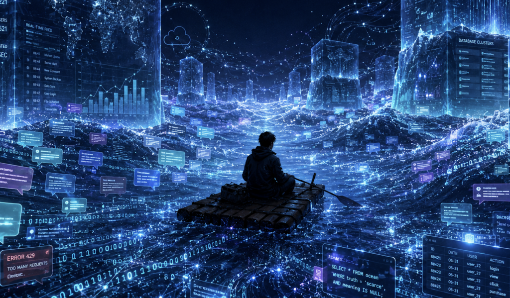 More and more data, but less and less time